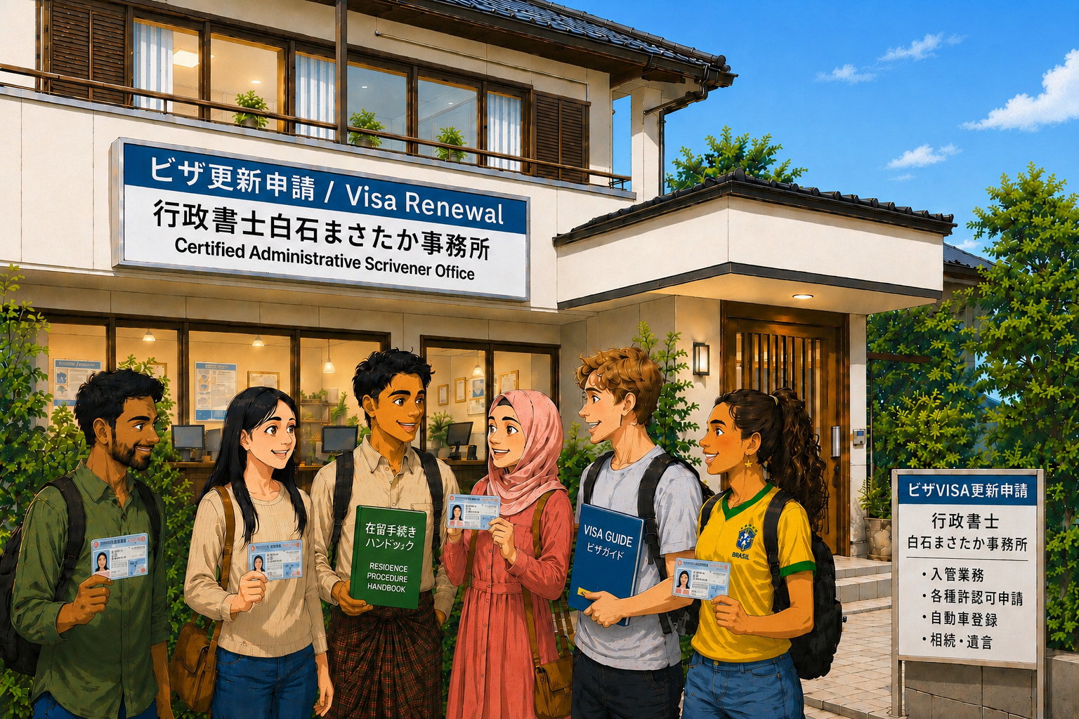 ビザの更新手続き（在留資格の更新）｜館林市・大泉町・千代田町・邑楽町