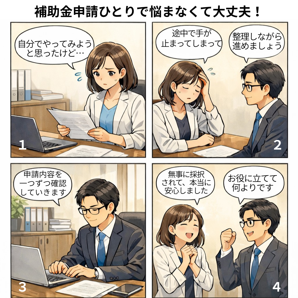 小規模事業者持続化補助金申請サポート｜館林市・群馬県対応